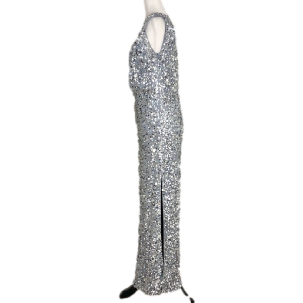JS Collections long sequin gown - Picture 4 of 13